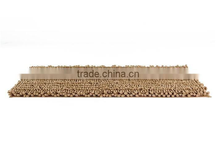 noodle dog microfiber mat chenille non slip floor mat