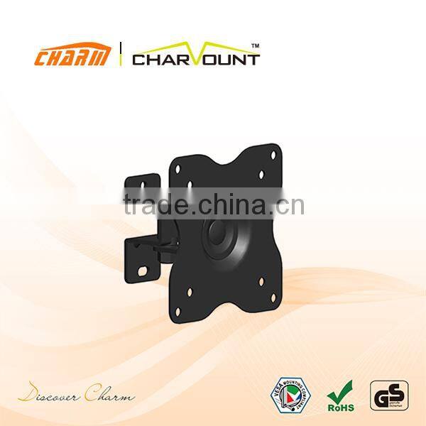 360 degrees swivel tv wall mount, for 10"-27" lcd tv wall mount