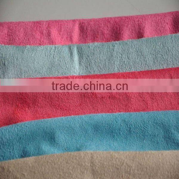 100% polyester with durable suede fabric