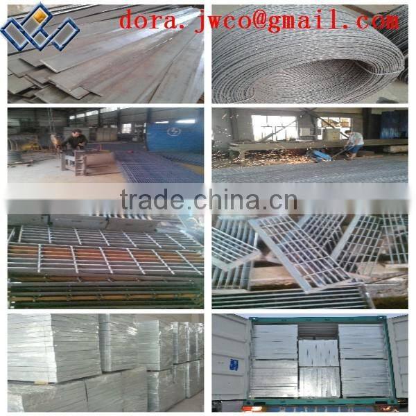 hot dip galvanized outdoor metal grate stair tread