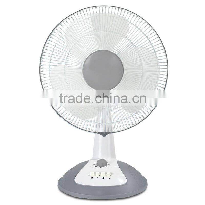 16'' desk fan parts, solar rechargeable table fan