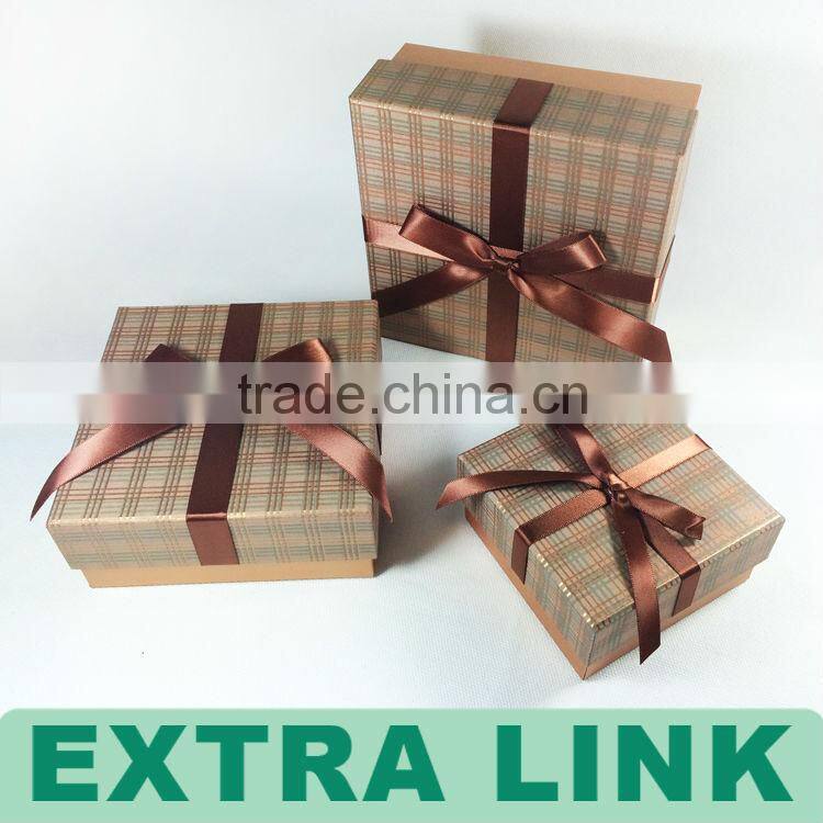 Three Boxes Kraft Paper Cardboard Chocolate egg Food Packing Box