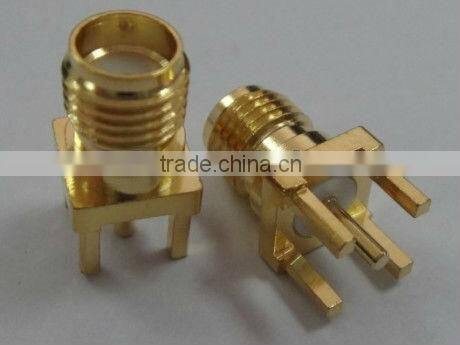 SMA female rf connector for PCB