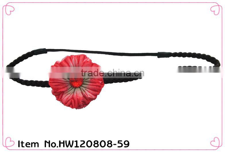 summer girls crochet flowers headwrap