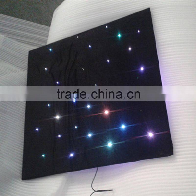 12v LED RGB fiber optic lighting ceiling panel