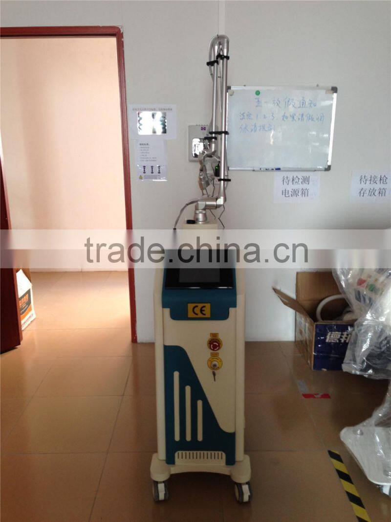 RF Fractional CO2 for skin rejuvenation deep penetrate machine