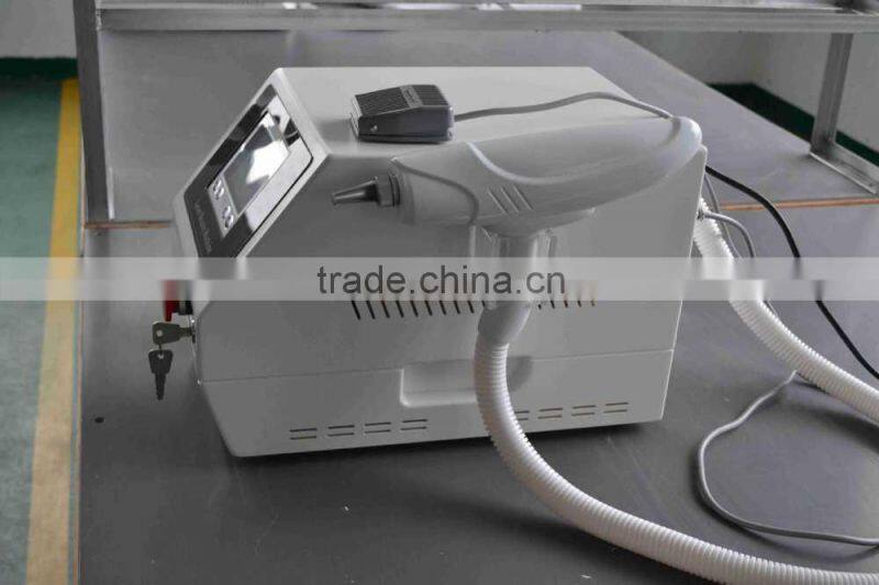 Q switch nd yag laser hair removal machine
