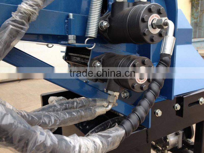 WC-8 3 point hinch hydraulic feeding Wood Chipper machine for 25-55hp tractor