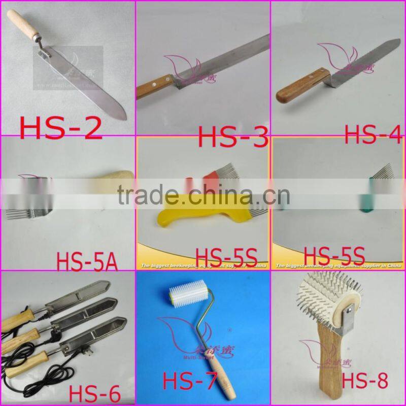 2017 hot sale beekeeping yellow plastic pollen trap collector