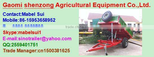 light duty excavator trailer