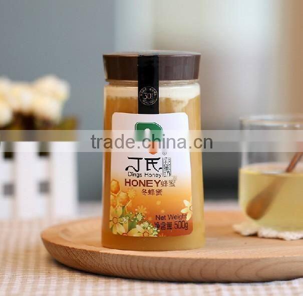 500g new design food grade PET 500g soft plastic honey bottle