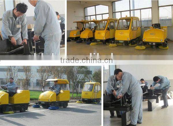 Open air use mechanical road sweeper for sale