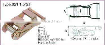 1.5" 3T Ratchet Buckle