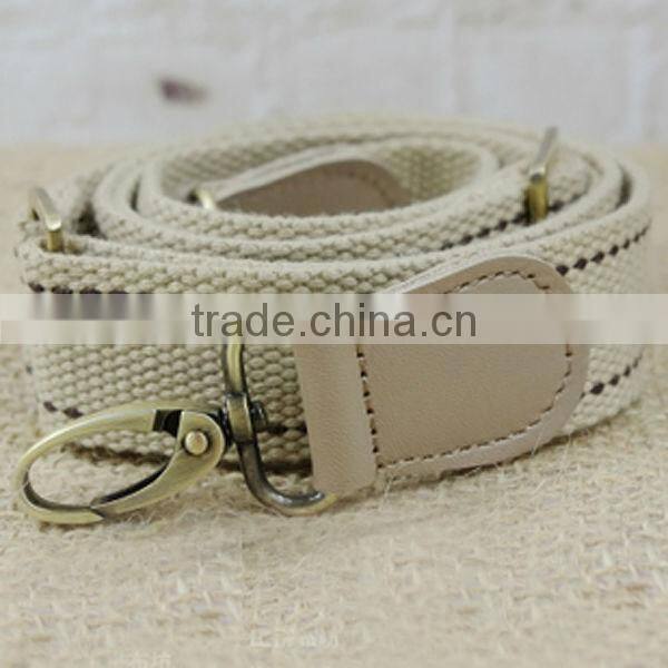 Embroidered ratchet tie down luggage strap for bagging machine