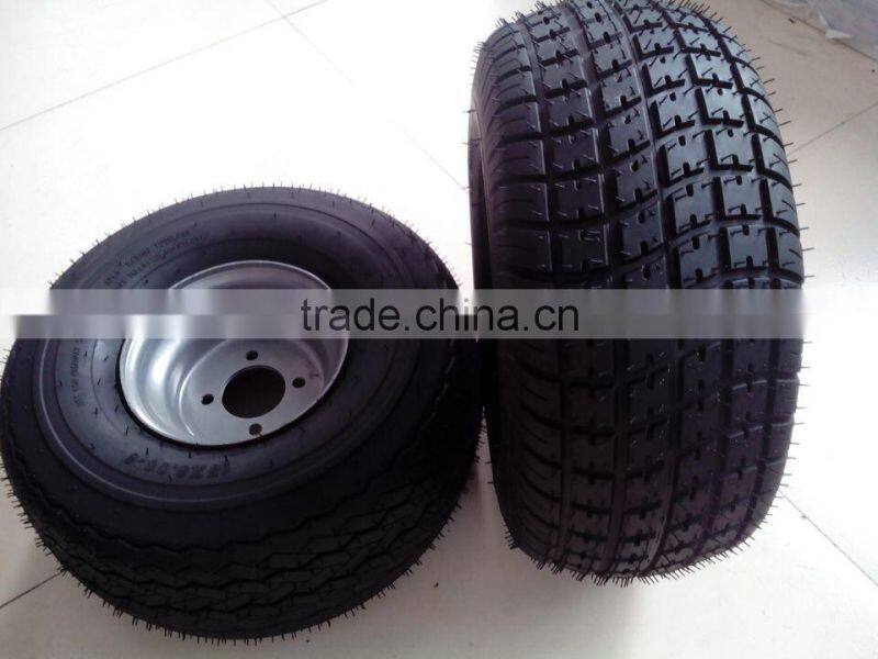 Pneumatic 15x600-6 lawn mowers wheel with CE