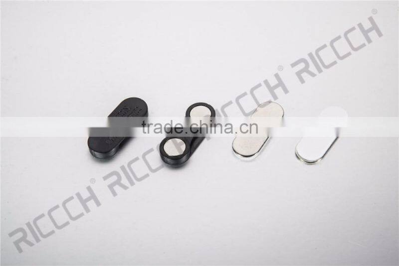 2015 Plastic 3M adhensive magnetic name badge holder