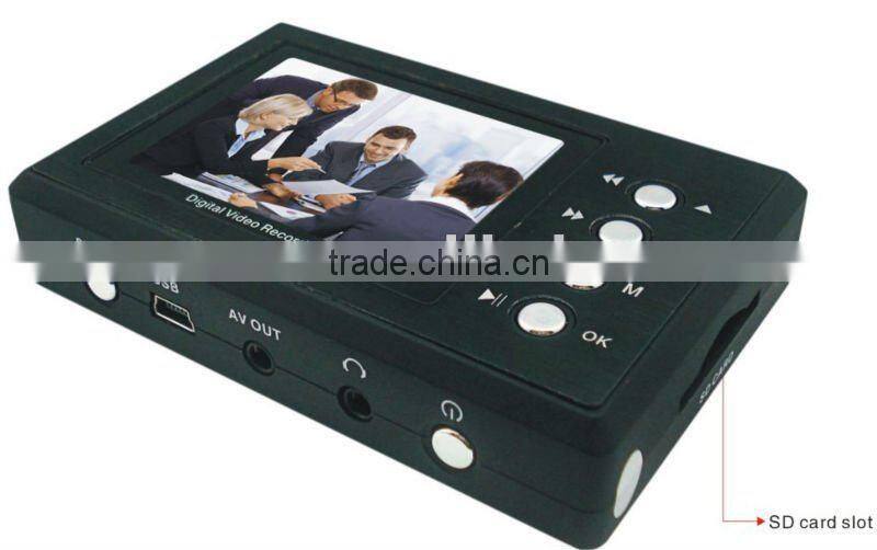 Mini Portable DVR Recorder with AV input and LCD screen 2.5"