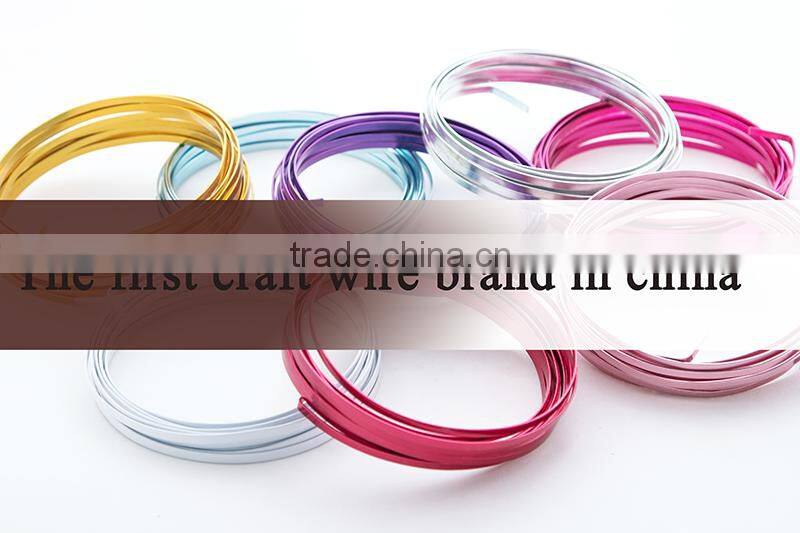 flat aluminium craft diy florist decor wire for christmas holiday