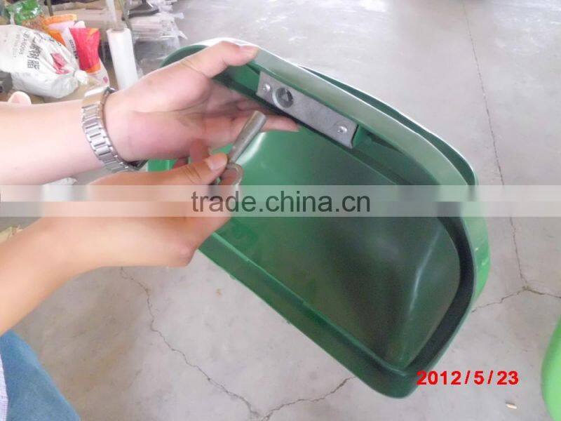 dustbins 50 liter plastic container housekeeper smart trash can