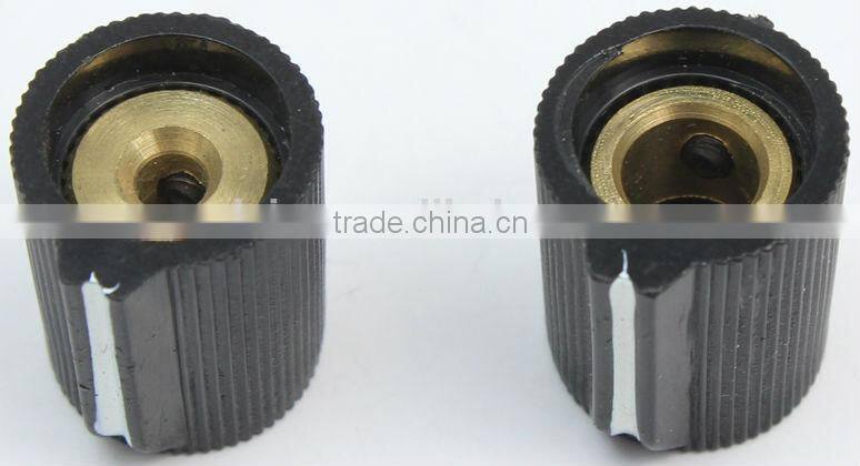 16*17mm samll round knurled pointer amp volume knobs