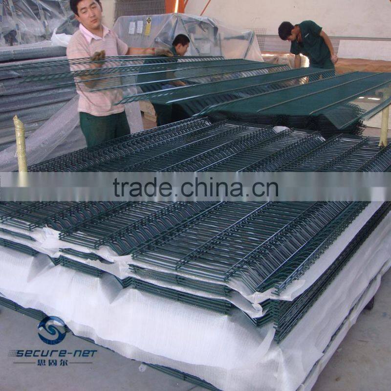 galvanized trellis welded steel wire fence panel