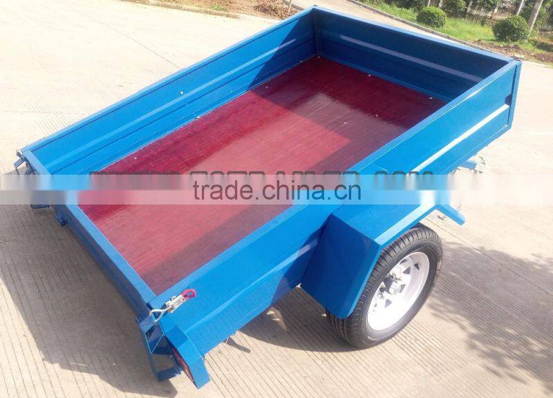 Newest tipping box trailer/farm trailer 6x4