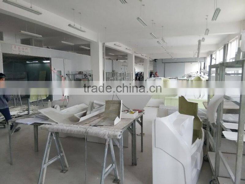 fibre glass material front cover on the bus