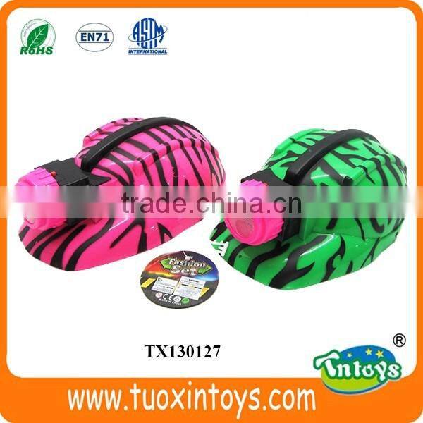 Red plastic toy fire helmets, toy fireman helmet hat