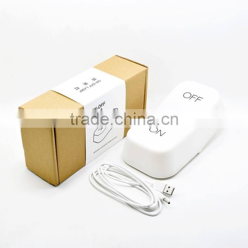 Promotion gift ON/OFF Switch Style Home Room Decor LED Table Desk touch Lamp Light