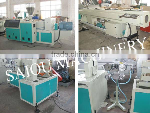 Quality Hot Sale Plastic PVC pipe making machine