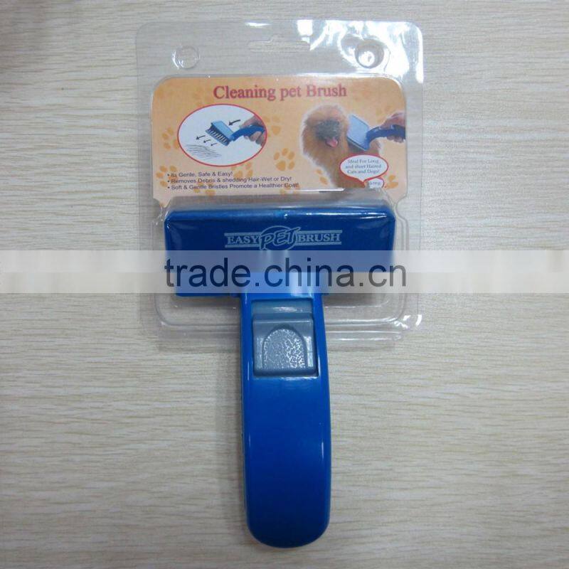 Ideal Pet Accessory For Dogs And Pets Cleaning Hair Brush