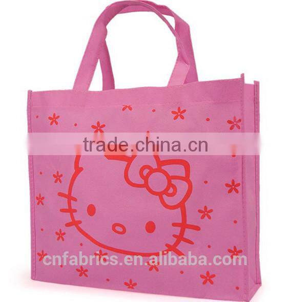 China Supplier best selling cartoon hello kitty non woven Shopping Bag