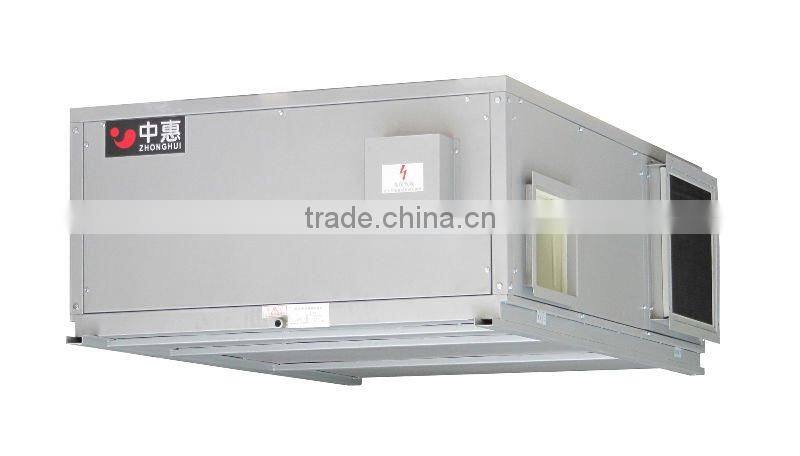 cross flow ventilator heat recovery ventilation system heat exchanger for air handling unit with plates