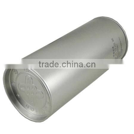 Hot selling custom round alcohol tin can