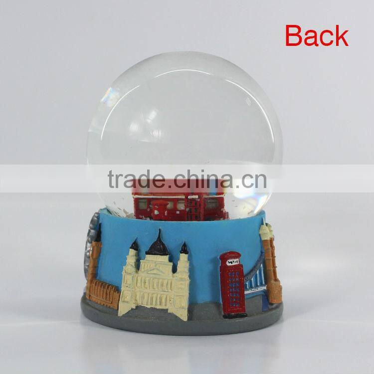 London artificial souvenir water globes