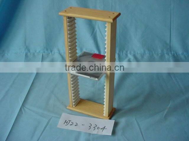 Wholesale custom wooden CD&DVD storage draws storage racks