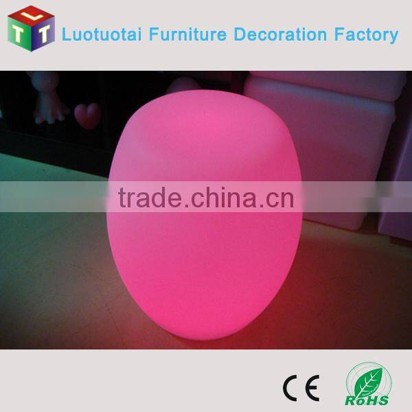 waterproof outdoor furniture led stool light garden decoration