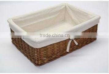 Manufacture Lidded Water Hyacinth Basket (Large/Medium/Small)