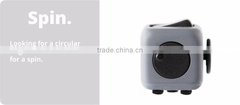 High quality desk toy Fidget 6-Sided Desk Toy Cube Arrival Brilliantly useless adult desk toy fidget