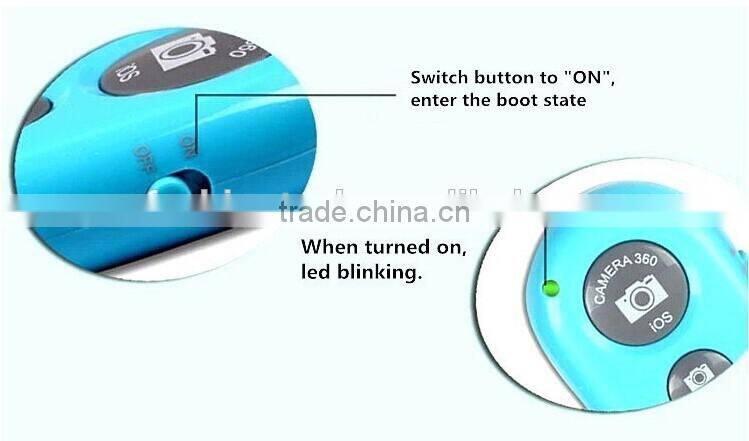 Bluetooth Extendable Selfie Monopod, wireless monopod for Iphone and Android smart phones