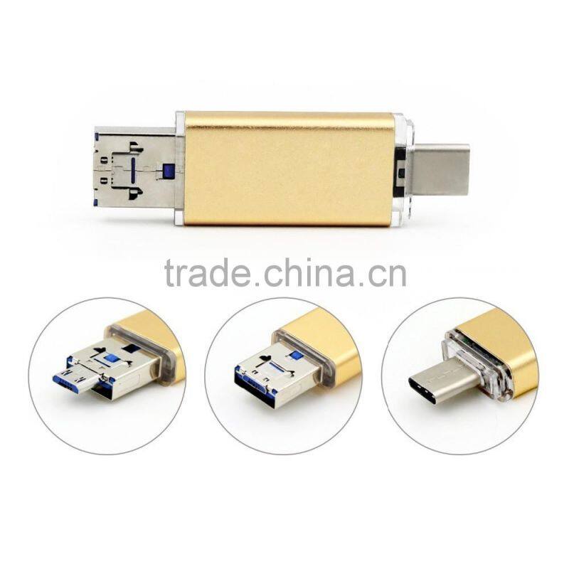Top Selling Products 2017 newest Type C USB Flash Drive USB3.0 memory stick