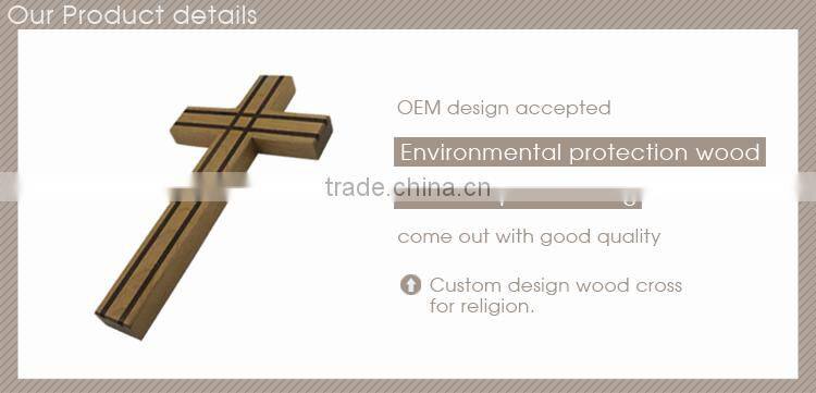 Easter Decorative Religious Engraving Wooden Crosses