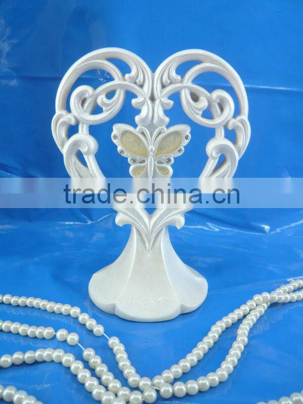 heart with butterfly hanging cake toppers wedding items party decoration