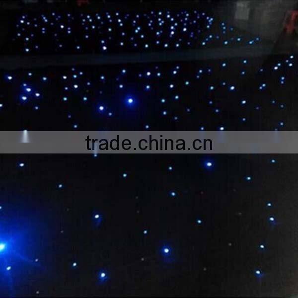 single color starlit dmx led curtain lights backdrop