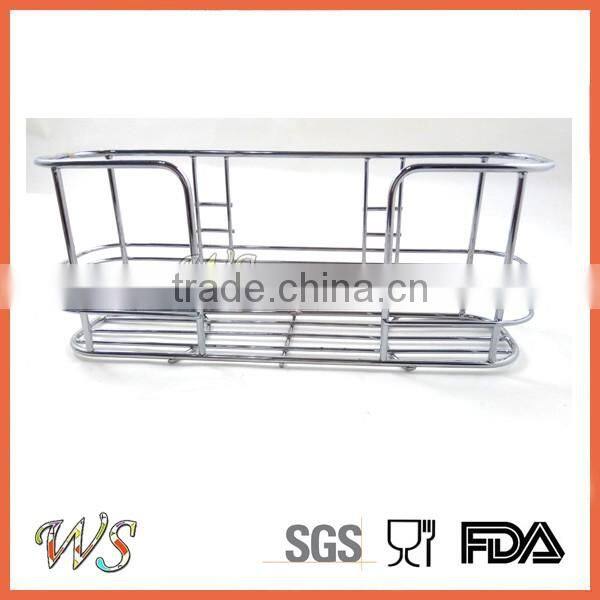 WS-SH03 Kitchen Sink Suction Sponge Holder / Soap holder/Kitchen rack - Stainless Steel