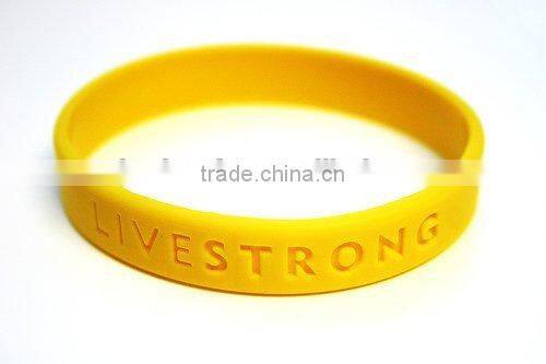 customized swirl silicone bracelet