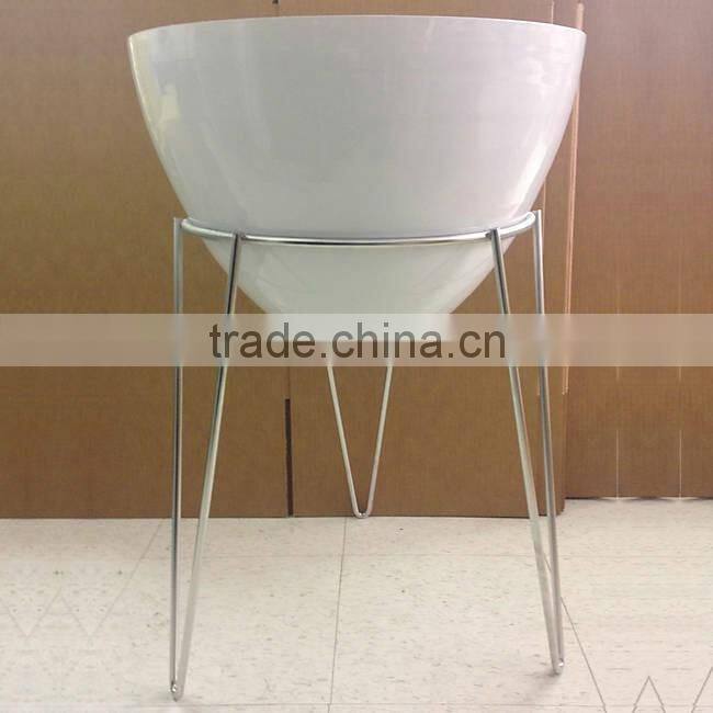 Manufacturer golden metal iron frames garden wire metal flower pot holder,pot stand