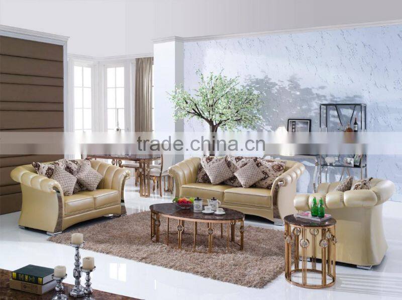 c-506 Italian style divan sofa wooden set living room furniture