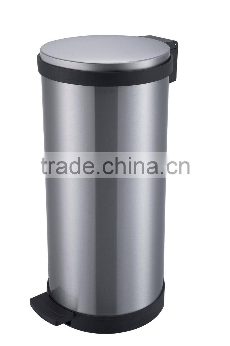 High quality metal foot pedal waste bin