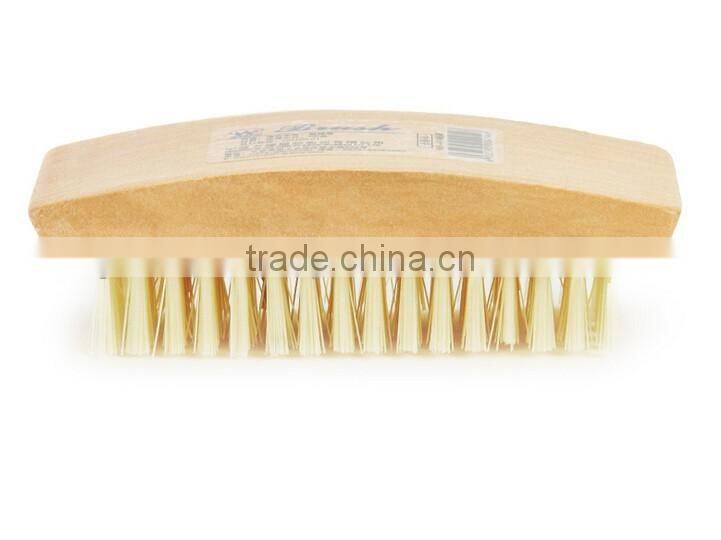 Wooden soft wool durable laundry brush